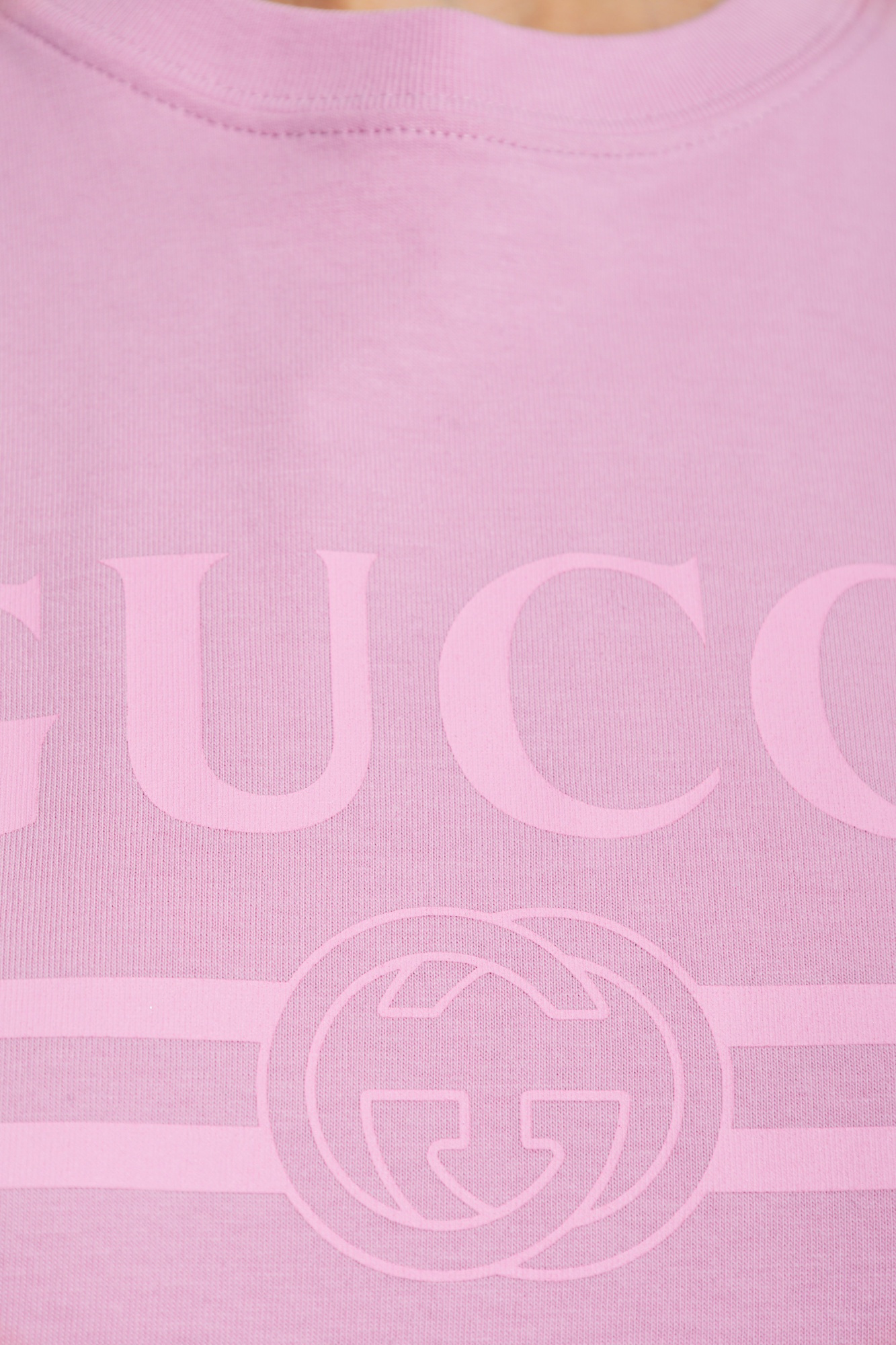 Pink T-shirt with logo Gucci - Vitkac France Pink T-shirt with logo Gucci - Vitkac France